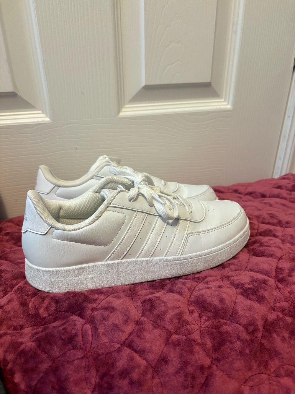 adidas White Athletic Sneakers